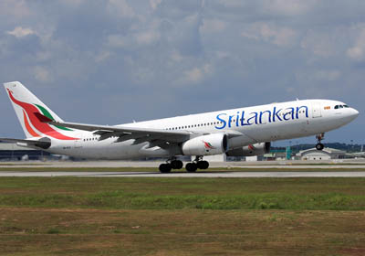 Special flights from SriLankan Airlines